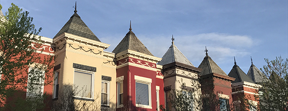 Row houses in Bloomingdale